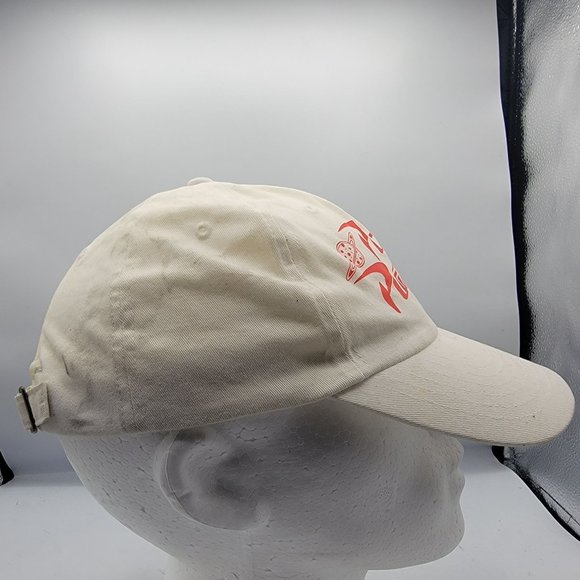 Disney Parks Pizza Planet Toy Story Adult Adjustable White Outdoor Hat Cap - Picture 4 of 10